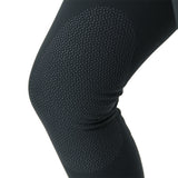 Woof Wear Ladies Knee Patch Riding Tights #colour_black