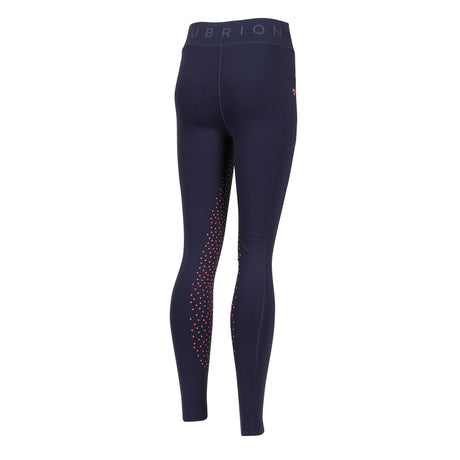 Shires Aubrion Maids Non-Stop Riding Tights #colour_navy-blue