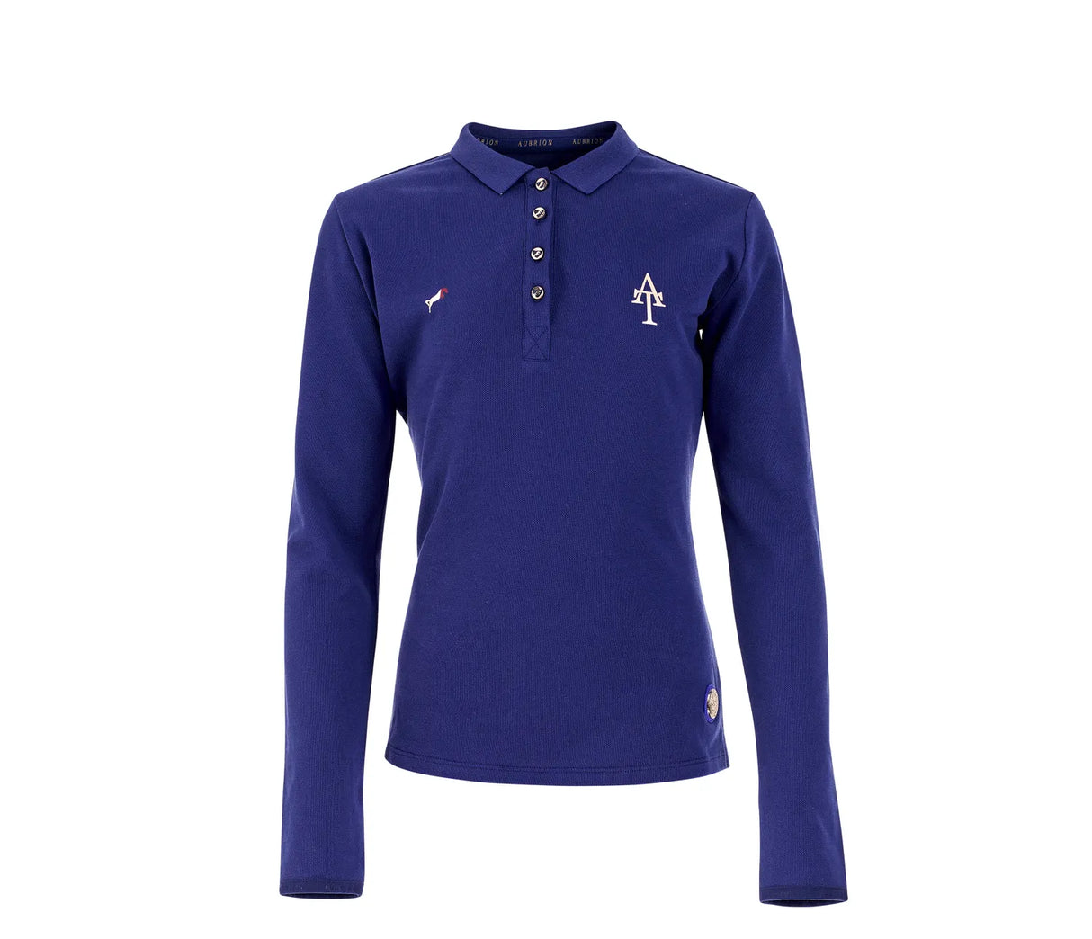 Shires Aubrion Children's Team Long Sleeve Polo