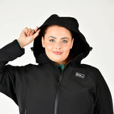 Dublin Ladies Curve Scarlett Soft Shell Bonded Jacket #colour_black