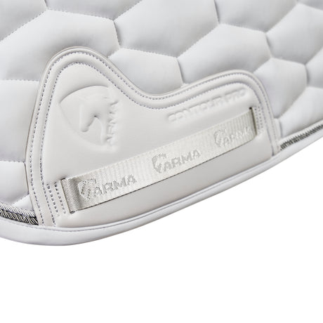 Shires Arma Eltar Dressage Saddlecloth #colour_white