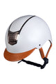 HKM Riding Helmet -Edinburgh #colour_pearl-white