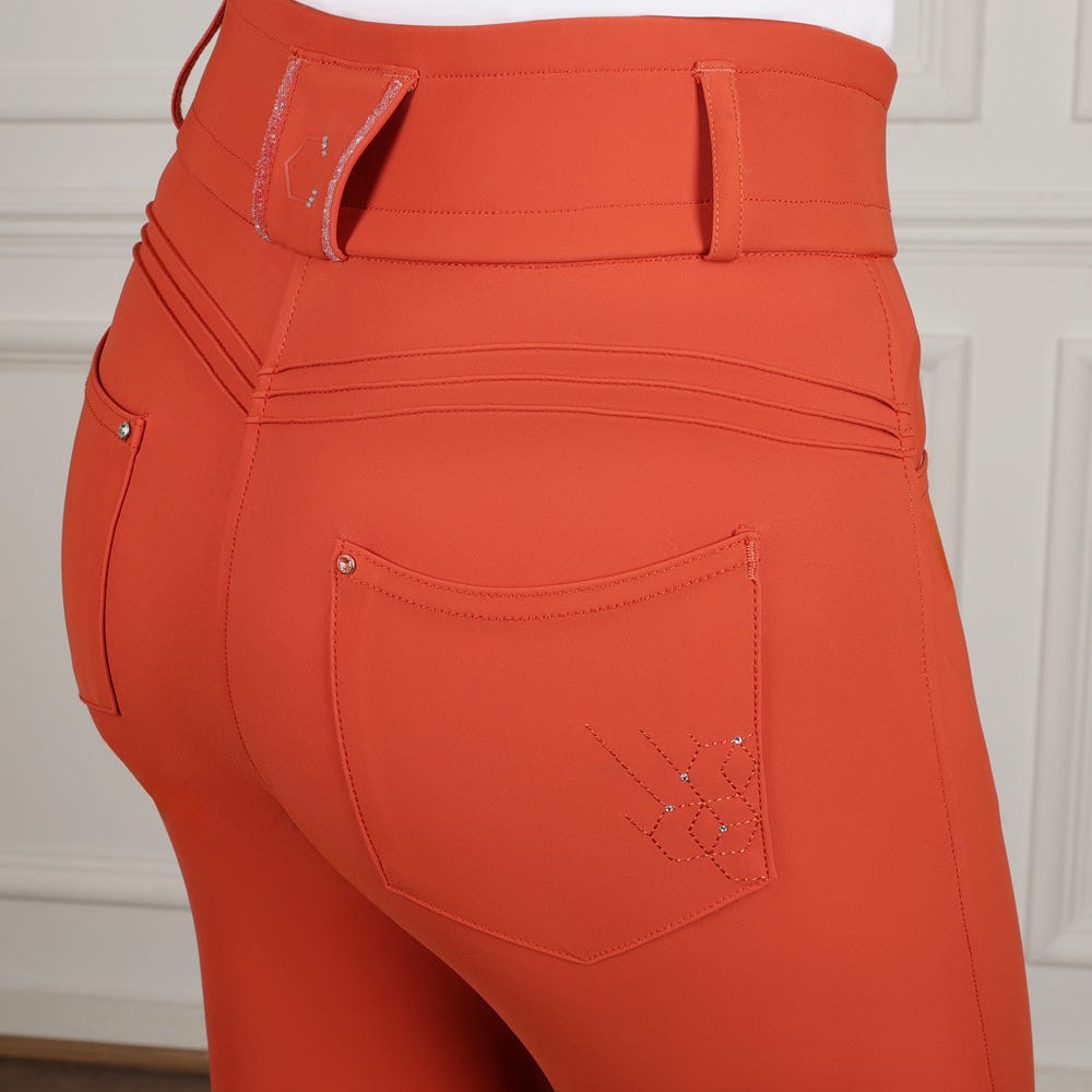 Coldstream Ladies Ledmore Diamante Breeches #colour_tiger