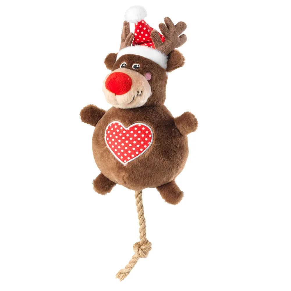 House of Paws Latex Toy #style_rudolph