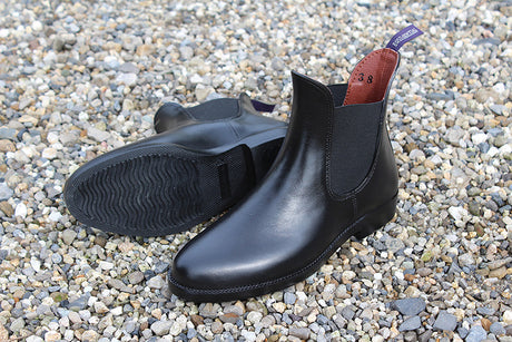 Mackey Equisential Seskin Adult Jodhpur Boot #colour_black