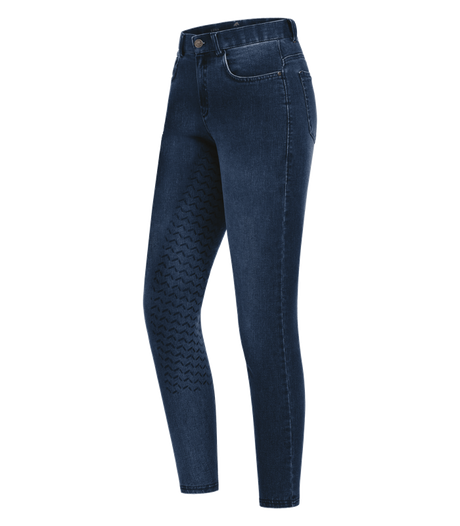 ELT Ladies Luna Jeans Breeches #colour_dark-blue