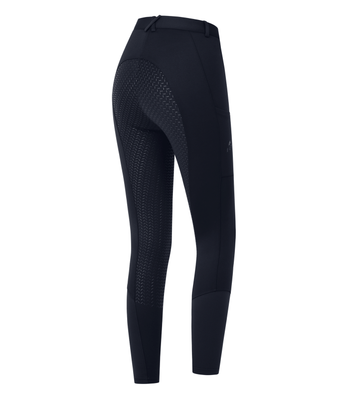 E.L.T Essential Ladies Silicone Breeches #colour_deep-blue