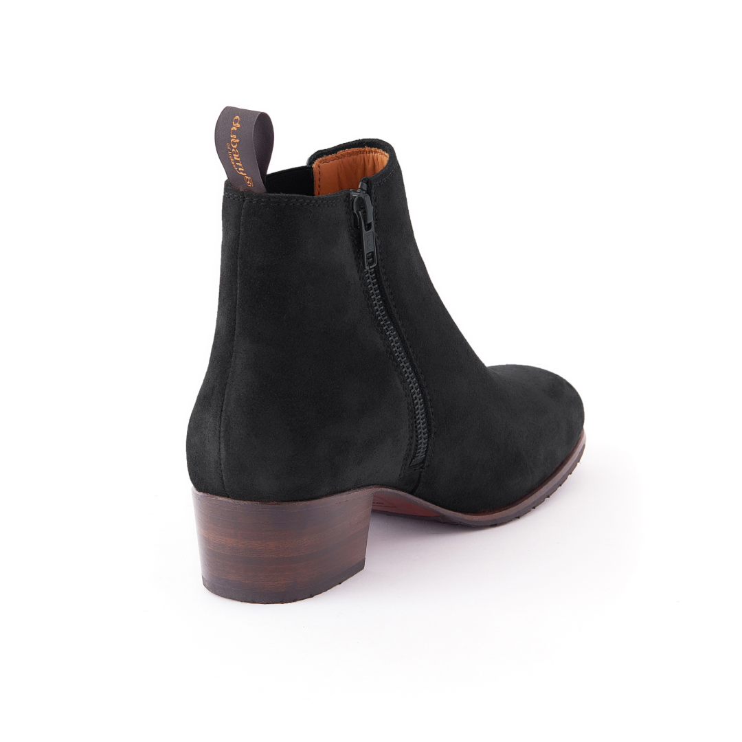 Dubarry of Ireland Womens Bray Chelsea Boot #Colour_black-suede