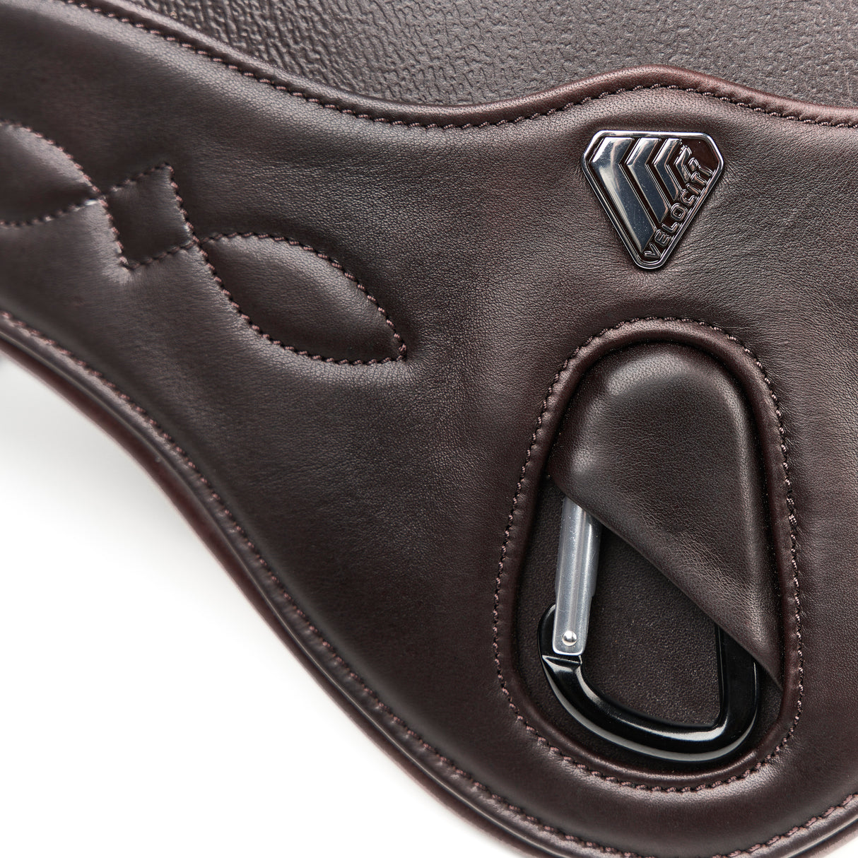 Shires Velociti Lusso Anatomical Stud Girth #colour_brown