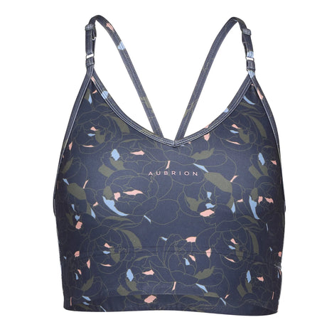 Shires Aubrion Ladies Invigorate Patterned Sports Bra #colour_peony