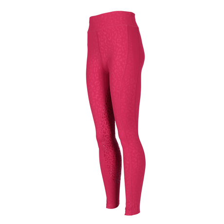 Shires Aubrion Maids Non-Stop Riding Tights #colour_cerise