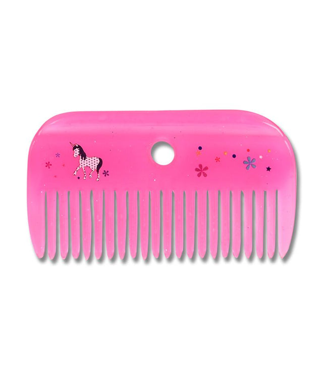 Waldhasuen Lucky Unicorn Mane Comb #colour_azalea