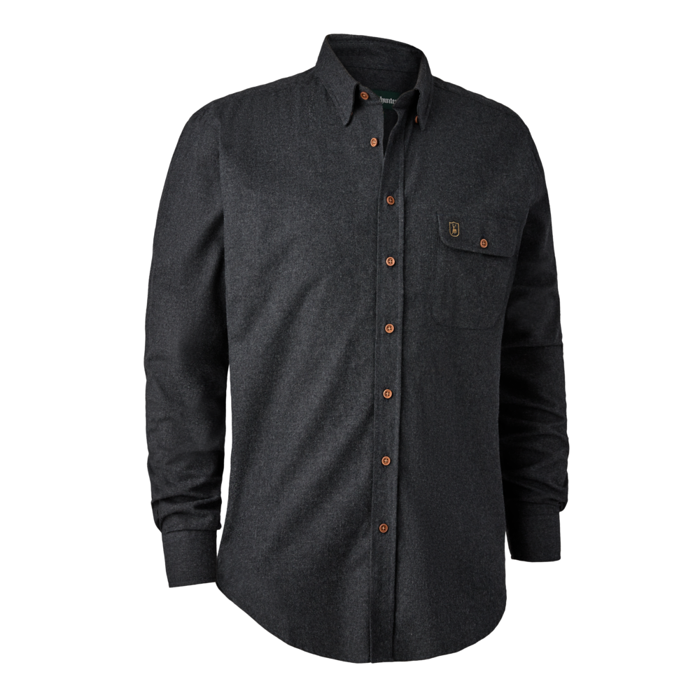 Deerhunter Liam Men's Shirt #colour_black-ink