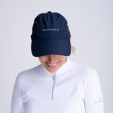 Mochara Air Mesh Logo Cap #colour_navy