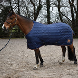 Whitaker Pippa 100g Stable Rug #colour_navy-orange