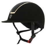 Equitheme Glint Helmet Lame #colour_black-gold