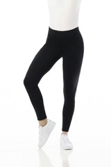 Equitheme Ladies Brigitte Silicone Seat Pull-On Breeches #colour_black