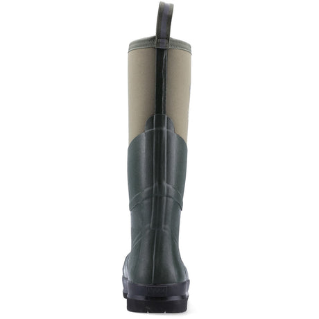 Muck Boot Chore Max S5 Safety Wellington Boots #colour_moss