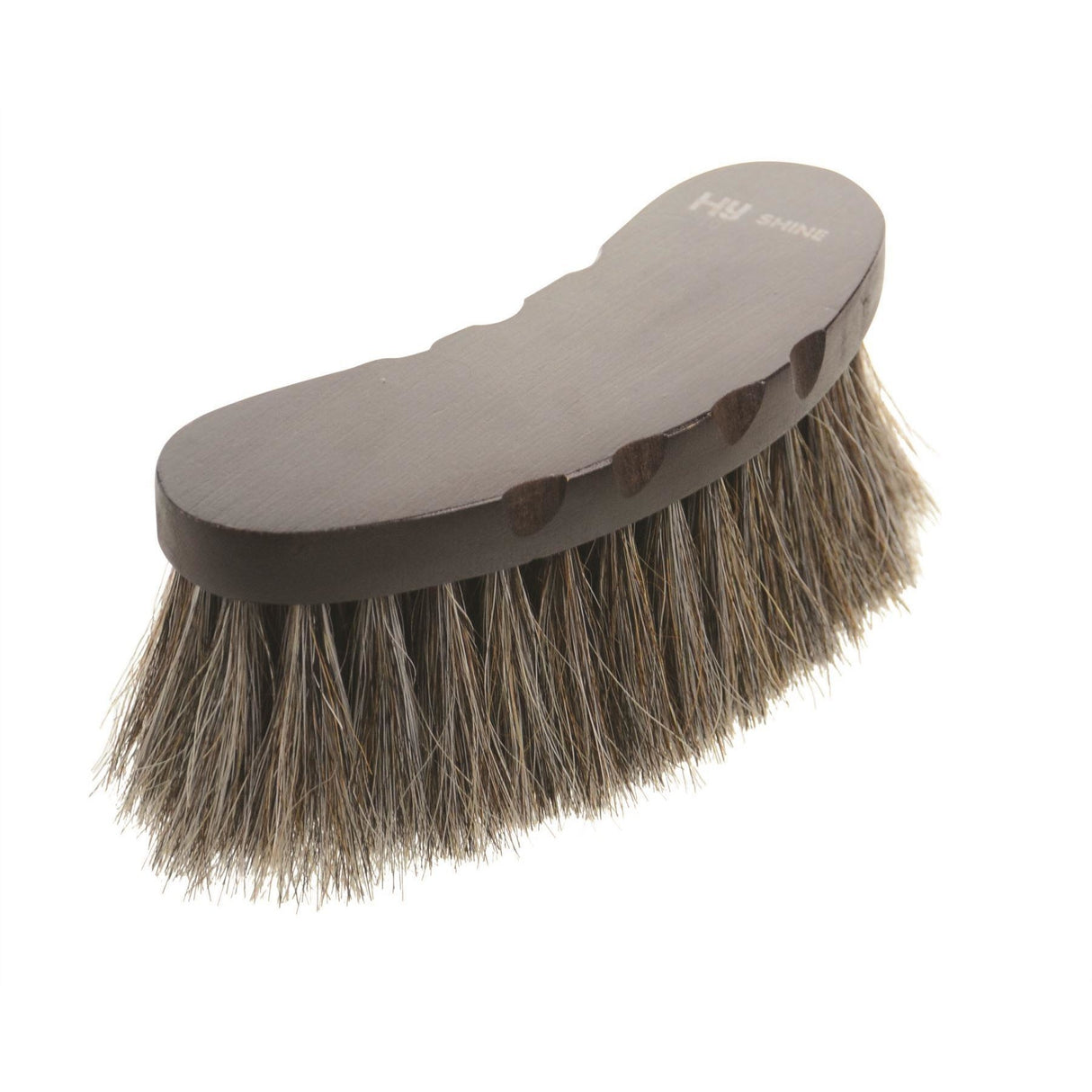 HySHINE Deluxe Half Round Brush with Horse Hair