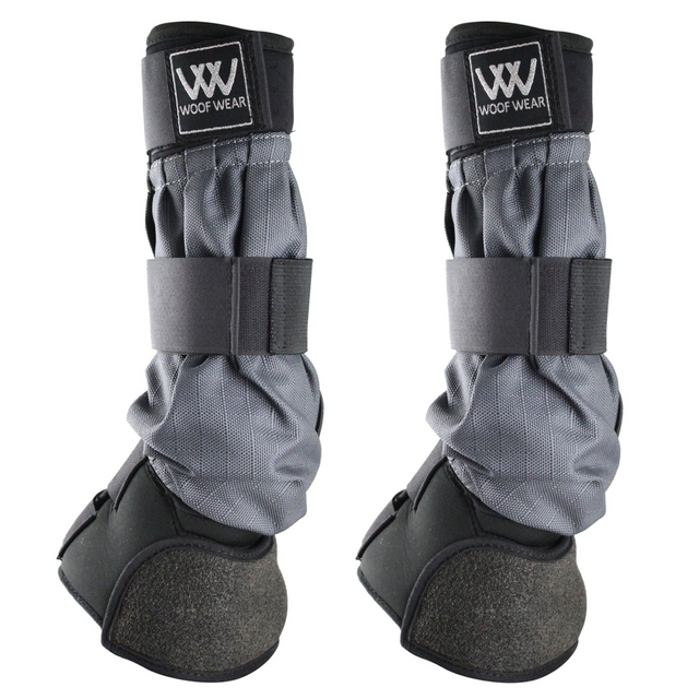 Woof Wear Mud Fever Turnout Boot #colour_black-grey