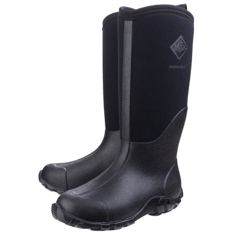 Muck Boots Edgewater II Tall Wellington Boots #colour_black