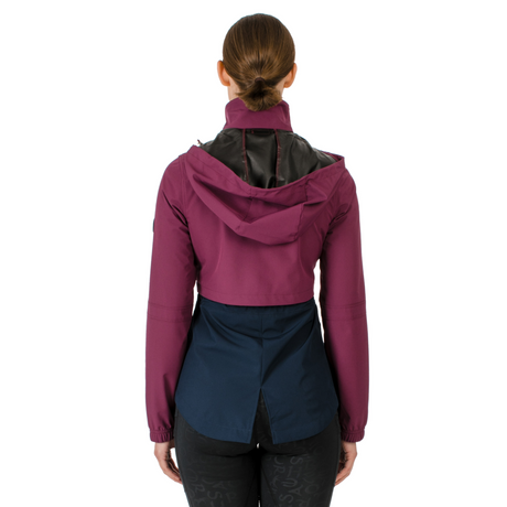 Horseware Carrie Riding Jacket #colour_beetroot-navy