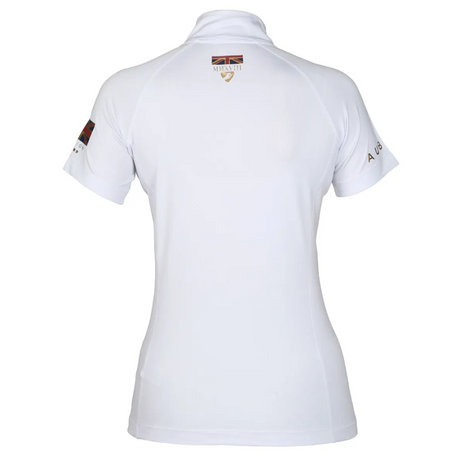 Shires Aubrion Team Short Sleeve Base Layer #colour_white