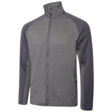 Dare2b Elite Collective Full Zip Sweater #colour_charcoal-grey-marl-ebony-grey