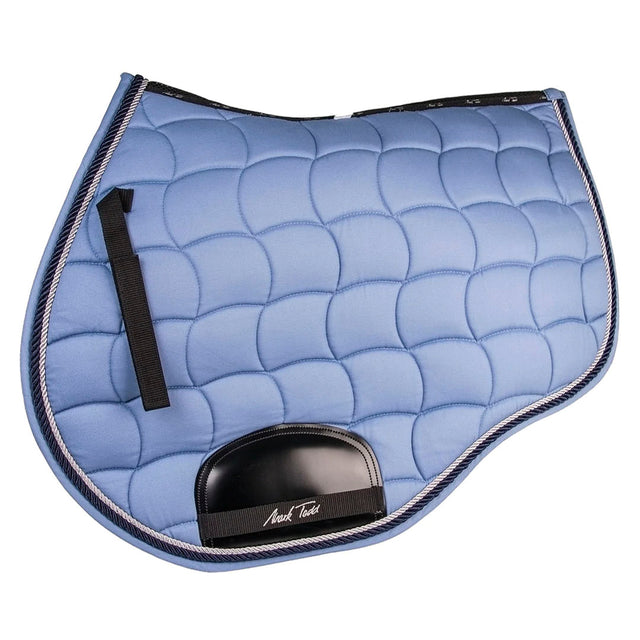 Mark Todd Ergo Competition GP Saddle Pad #colour_mosaic-blue