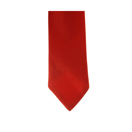 ShowQuest Childrens Plain Tie #colour_red