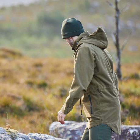 Ridgeline Men's Monsoon Classic Smock #colour_teak