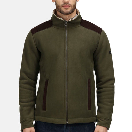 Regatta Professional Faversham Full Zip Fleece #colour_dark-green