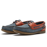 Chatham Bermuda II G2 Leather Boat Shoes#colour_navy-seahorse