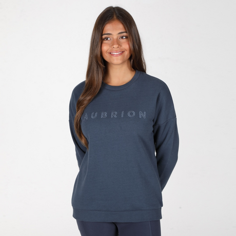 Shires Aubrion Ladies Serene Sweatshirt #colour_navy