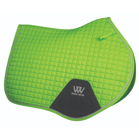 Woof Wear Colour Fusion Close Contact Saddlecloth #colour_lime