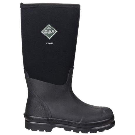 Muck Boot Chore Classic Hi Wellington Boots #colour_black