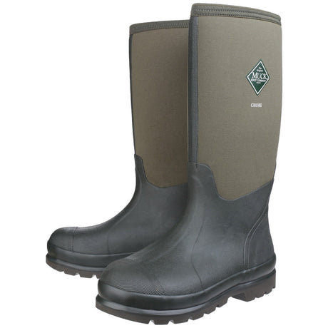 Muck Boot Chore Classic Hi Wellington Boots #colour_green