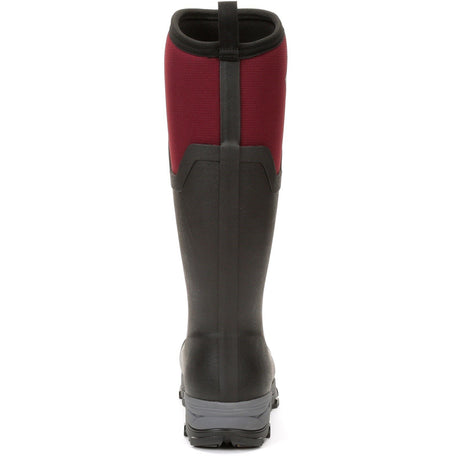 Muck Boot Women's Arctic Ice Tall Wellington Boots #colour_black #colour_black-red