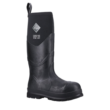 Muck Boot Chore Max S5 Safety Wellington Boots #colour_black