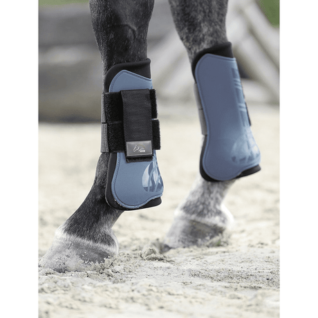 HKM Genua Protection And Fetlock Boots  #colour_deep-blue-black