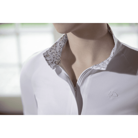 HKM Hunter Short Sleeve Shirt #colour_white